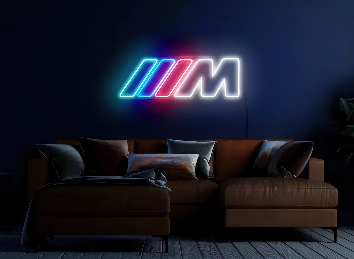 BMW M Neon Lights