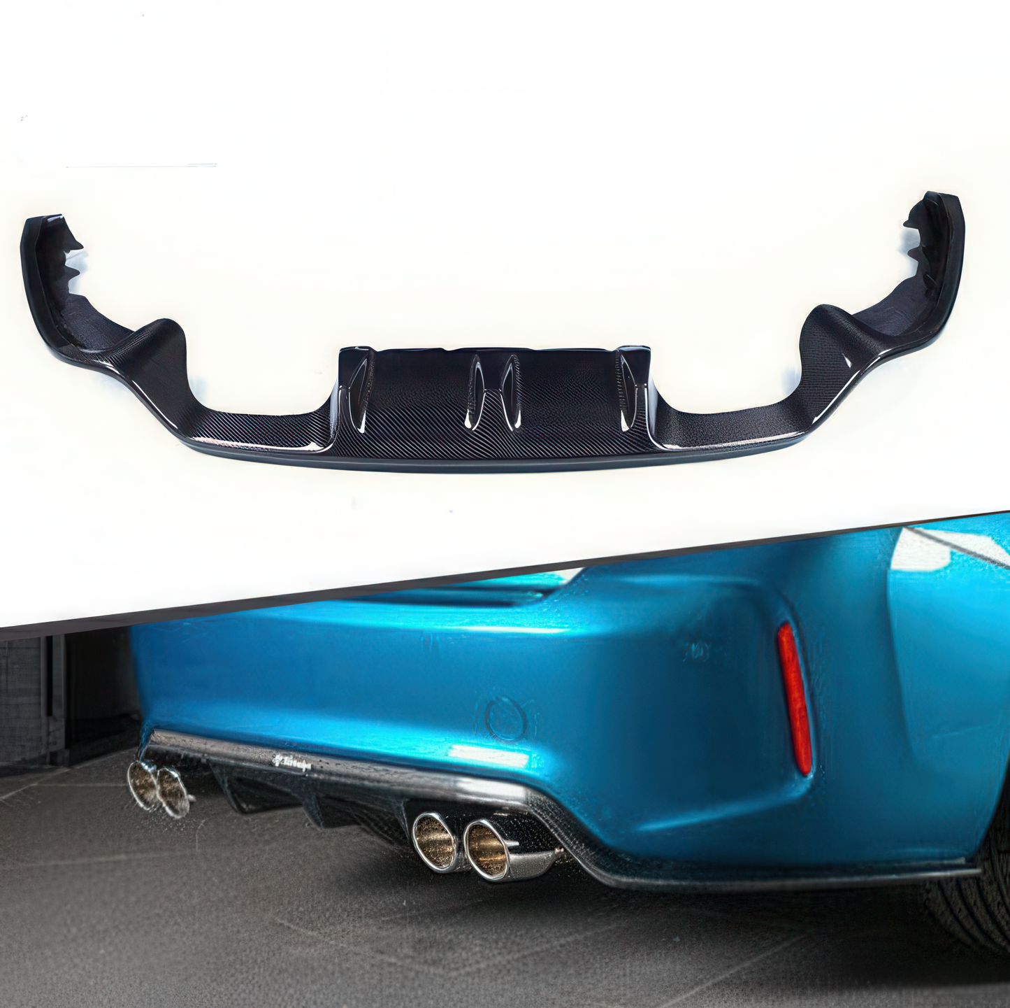 3D Diffuser - BMW F22, 2014-2021