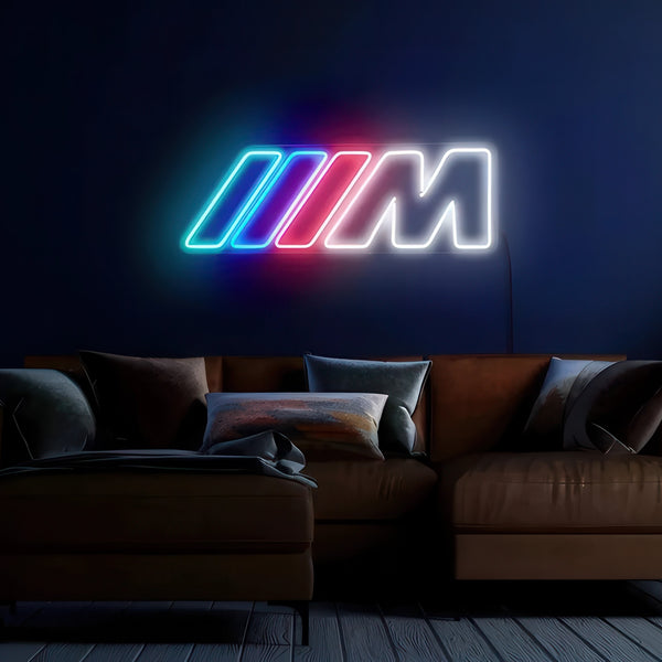 BMW M Neon Lights