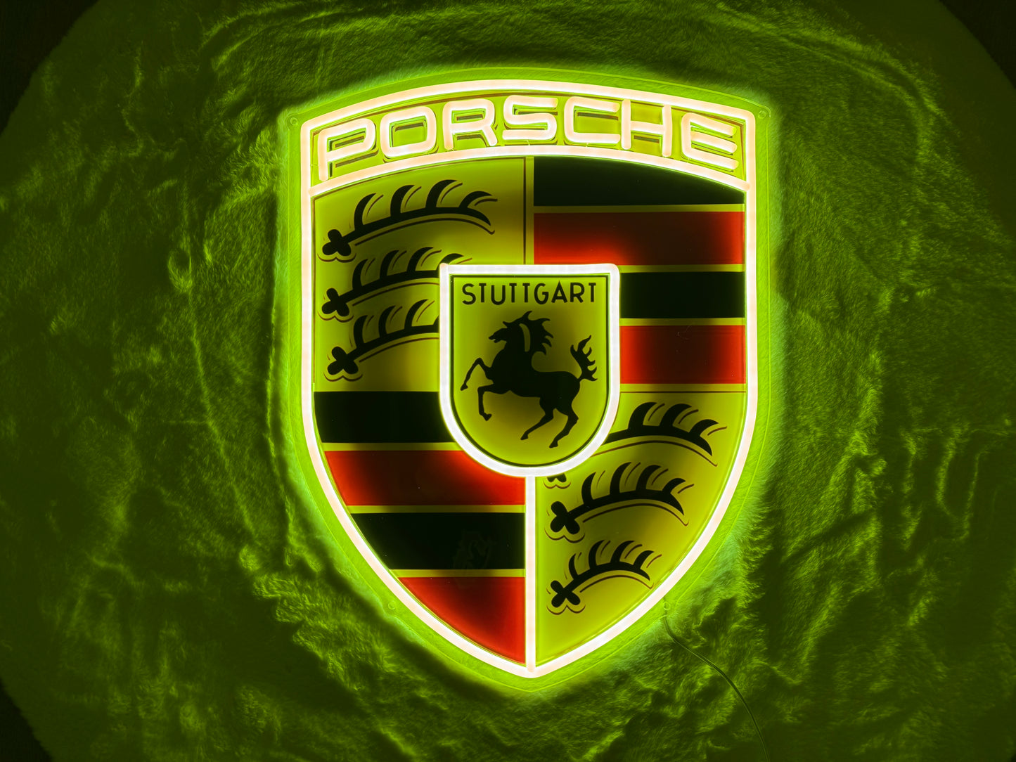 Porsche LED Neon Sign