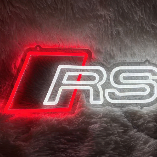 Audi RS LED Neon Sign