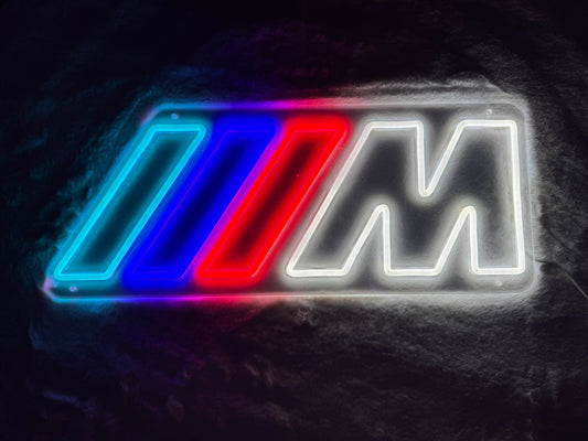 BMW M LED Neon Sign